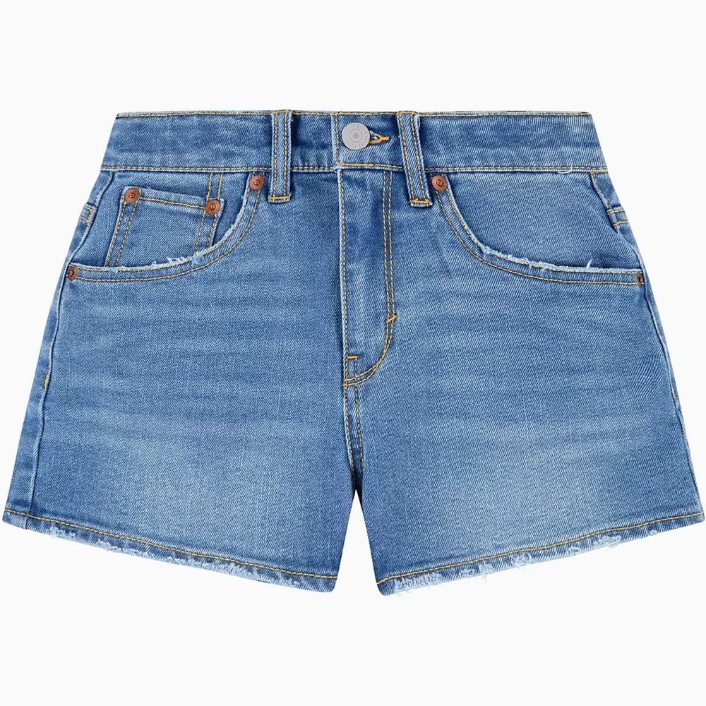 Levis Classic Blue Denim Women's Shorts